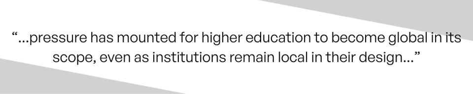 Globally Networked Learning Environments in Higher Education and Reconfigurations of Internationalisation at Home - quote 1-2