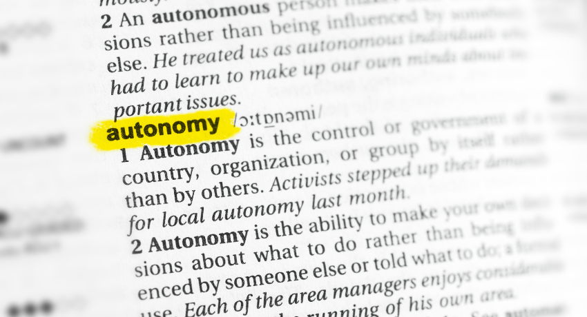 What Is Learner Autonomy and Why Does It Matter - the dictionary definition of autonomy is shown