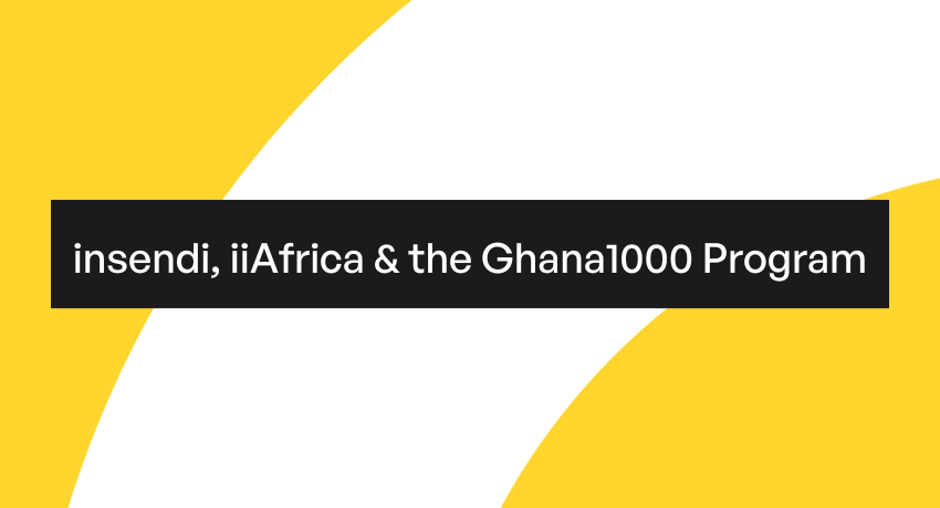 iiAfrica, insendi, and the Ghana1000 Program